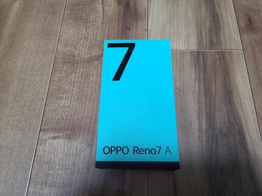 正規通販 【ほぼ未使用】OPPO Reno7A スターリーブラック スマートフォン