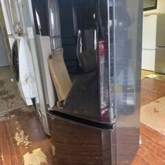 福岡市内配送設置無料　三菱　冷凍冷蔵庫　2020年製　MR-P15E-B1