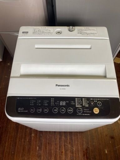 福岡市内配送設置無料　NA-F60PB9-T 全自動洗濯機 ブラウン [洗濯6.0kg /乾燥機能無 /上開き]