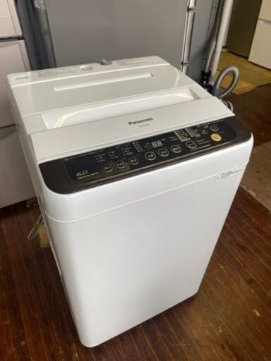 福岡市内配送設置無料 NA-F60PB9-T 全自動洗濯機 ブラウン [洗濯6.0kg 