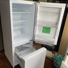 福岡市内配送無料　2022年式　YRZF15J ヤマダオリジナル ２ドア冷蔵庫 (156L・右開き) ホワイト