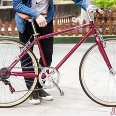 自転車 クロスバイク 26インチ シマノ製6段変速(ライト、ロッ...