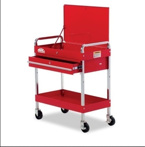 MAC TOOLS（マックツールズ）デラックス ユーティリティーカート レッド シルバーモール UC3016-1DRW-RD ツールカート 新品未使用