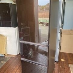 福岡市内配送設置無料GR-H38SXV-ZT 冷蔵庫 クリアブラウン [3ドア /右  