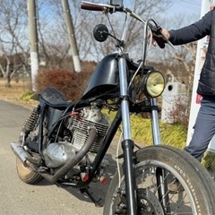 カワサキ　TR250 250cc バイク　チョッパー　カスタム　...