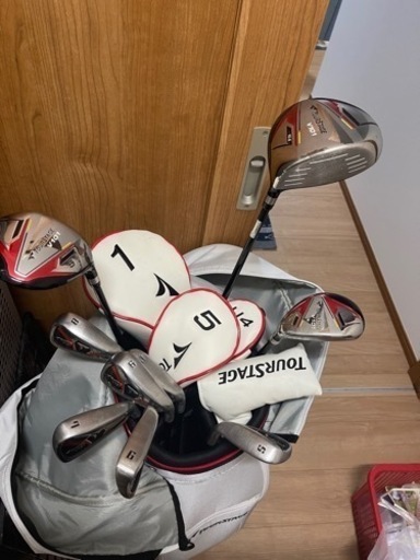 【新品未使用】ツアーステージ V101 メンズゴルフセット 初心者 ブリヂストン ツアーステージ V101 メンズクラブセット 10本 初心者 R