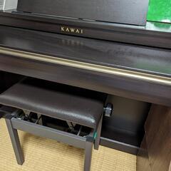 【ネット決済】【KAWAI】電子ピアノ　椅子付き　CN27R 美...