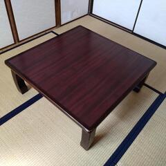 【あげます】家具調コタツ　大型89cm×89cm