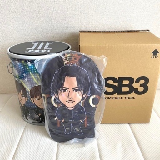 三代目 J SOUL BROTHERS 10th ANNIVERSARY ペール缶  登坂広臣 クッション