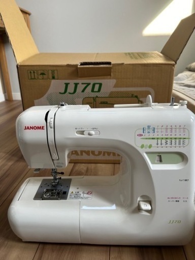 【未使用】ジャノメ JANOME 電動ミシン JJ70