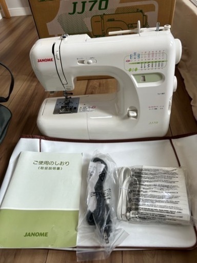 【未使用】ジャノメ JANOME 電動ミシン JJ70