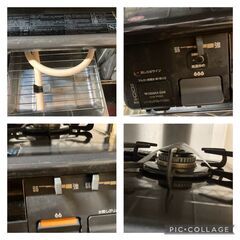 ☆中古￥10,800！大阪ガス　2口ガスコンロ　家電　PA-N41B-5L型　都市ガス用　2020年製　【BC005】