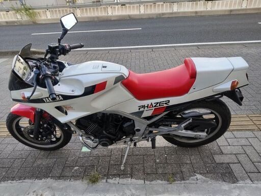 ＦＺ２５０フェーザー初期型　純正エンジンガード・アンダーカウル・シングルシートカウル付き FZ250フェーザー初期型 純正エンジンガード・アンダーカウル