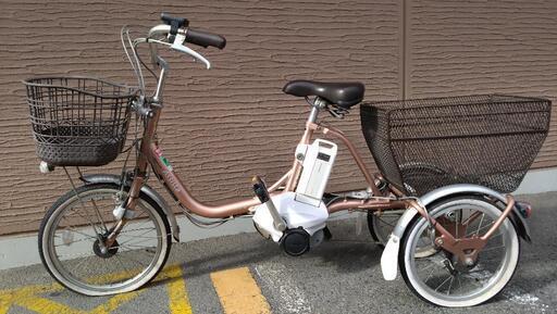 電動アシスト三輪自転車 ブリヂストン RAKUTTO パンクしない