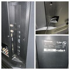 ハイセンス 49型液晶テレビ HJ49K3120/Wチューナー搭載裏番組録画可能