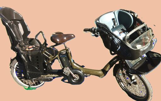 ｃ35バカ良心的な中古電動自転車屋です。ブリヂストン、ヤマハ共同生産モデル。  ️２０インチ、チャイルドシート、３人乗り、２人乗り、１人乗り、電動自転車  安心保障の３カ月・無料交換保証、無料１００日間・点検サービス付き  土日もお子様と土足のまま、いろいろなタイプのご試乗が可能です。  バッテリーは、新品の９０％以上の性能を保持していて、コンディション良好です。  １回の充電で３０ｋｍ以上の走行が可能です。山手線を半周するくらい走行可能です。  ️オプション無料。後ろ