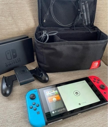 【お取引完了】Nintendo Switchバッテリー強化版フルセット＋キャリングバッグ