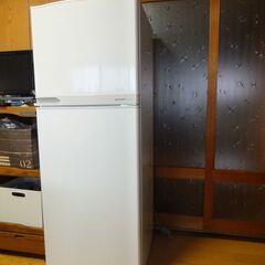 【差し上げます】シャープ製　ノンフロン冷凍冷蔵庫　SJ-23TM-W