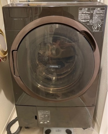 【値引相談可】ドラム式洗濯機 ZABOON 東芝（3/29〜30午前指定）