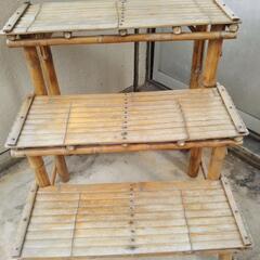 竹製 DIY 棚