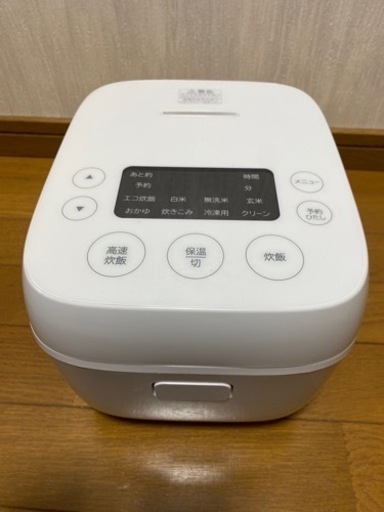 2023年製 TAG label 炊飯器 3合炊き ホワイト AT-RM32B-WH [マイコンー'0228c)