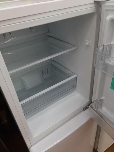中古 ハイアール 2ドア冷蔵庫 121L 2017年～2018年製 小型 単身用 一人暮らし用 黒 ブラック 新生活家電 Haier  6ヶ月保証付き【型番掲載商品】-COSMO SPACE online