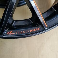 軽に！『3本のみ』バラ売りOK☆入手困難レオニスMX限定カラーモデル15インチアルミホイール