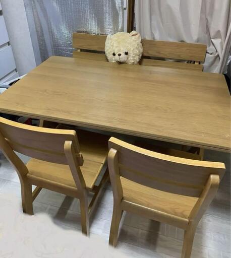 お値下げしました！！ ダイニングテーブルセット ベンチタイプ