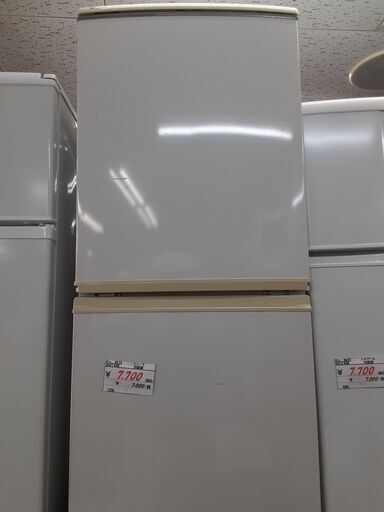 リサイクルショップどりーむ鹿大前店　No8674　冷蔵庫　２ドア　シャ－プ　２００７年製　１３５L