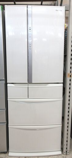 Panasonic / パナソニック 6ドア冷蔵庫 451L 自動製氷機能付き NR-FV45S5-W 2019年製【ユーズドユーズ名古屋天白店】JO0142