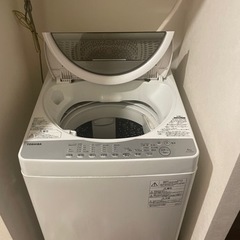 【受け渡し先決定済】洗濯機6kg