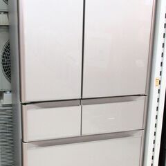 HITACHI / 日立 ドア冷蔵庫 555L 自動製氷機能付き R-XG5600H 2018年製 