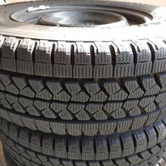 スタットレスタイヤ、ホイールセット（カムロード、ハイエース等）