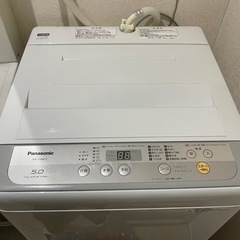 【2018年製】Panasonic 洗濯機(NA-F50B11)