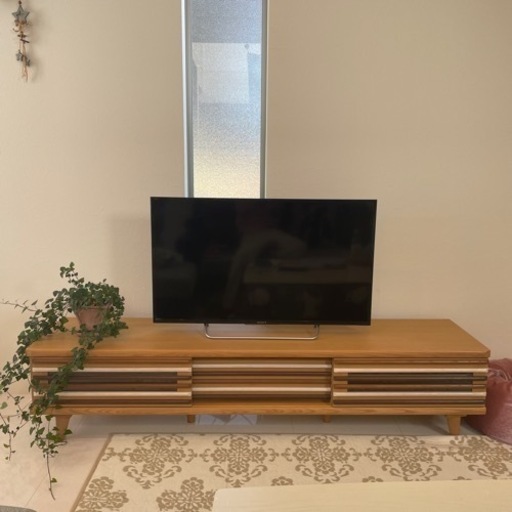 テレビ台　北欧風ローボード