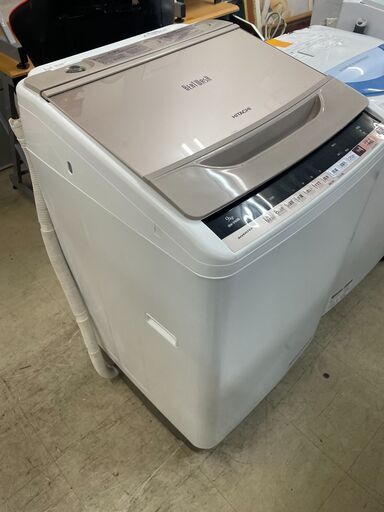 リサイクルショップどりーむ荒田店 No10267 洗濯機　日立　２０１７年製　９ｋｇ　インバーターで省エネ♪　貴重な大き目洗濯機♪