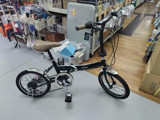 J072☆状態良し☆折りたたみ自転車☆MINI☆6段☆16インチ 楽天