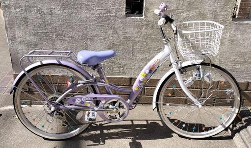 値下げ！子供(女の子用)22インチ自転車