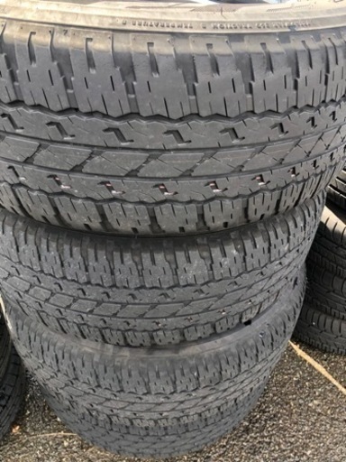 265/65R17 4本 ブリヂストンデューラー サーフ、ランクルプラドなどに