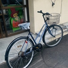 決まりました！) 6段変速の中古のシティーサイクルです！あちこち新品