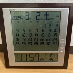 SEIKO 421B カレンダー時計