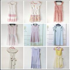 お得すぎる！無限にコーディネートできるレディースまとめ売り約60点 ワンピース ドレス ホステス キャバ嬢　花柄　リボン　フラワー