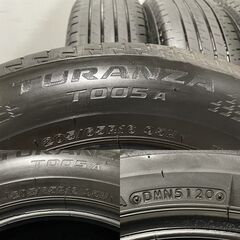 BS BRIDGESTONE TURANZA T005A 205/65R16 16インチ 夏タイヤ 4本 20年 