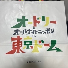 オードリーオールナイトニッポン　紙袋