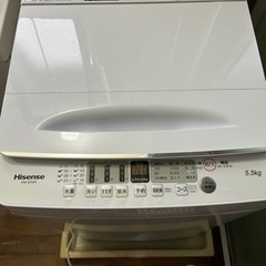 Hisense 全自動洗濯機　5.5kg