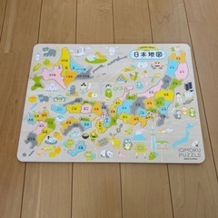 木製日本地図パズル
