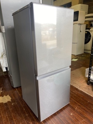 北九州市内配送無料　保証付き　２０２２年　冷蔵庫 ブラッシュシルバー AQR-13M-S [2ドア /右開きタイプ /126L]