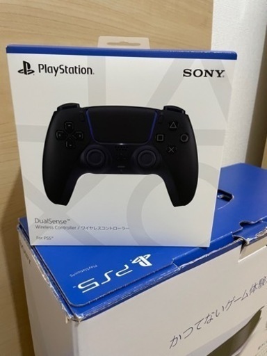 最終値下げPS5   純正コントローラー　黒　新品未使用品