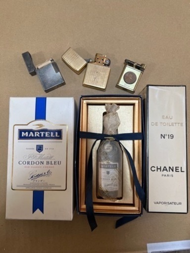 デュポンライター、古酒、CHANEL香水セット