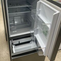 J5057 ★6ヶ月保証付★ 2ドア冷蔵庫 AQUA アクア AQR-13H 126L 2019年製 動作確認、クリーニング済み！